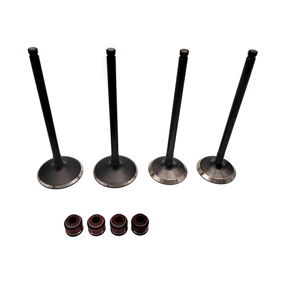YHNNH Set di anelli di tenuta della valvola di aspirazione e scarico stelo valvola 0180-022004 0180-022005 0010-022500 Adatto for modelli CF500 CF188 CF 500 ATV UTV Sostituzione