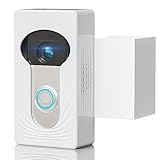 LIONONLY Anti-Theft Doorbell Mount Compatible with Wireless Video Doorbell,No-Drill Doorbell Door Mount Adjustable Mounting Bracket Holder for Apartment Home Office