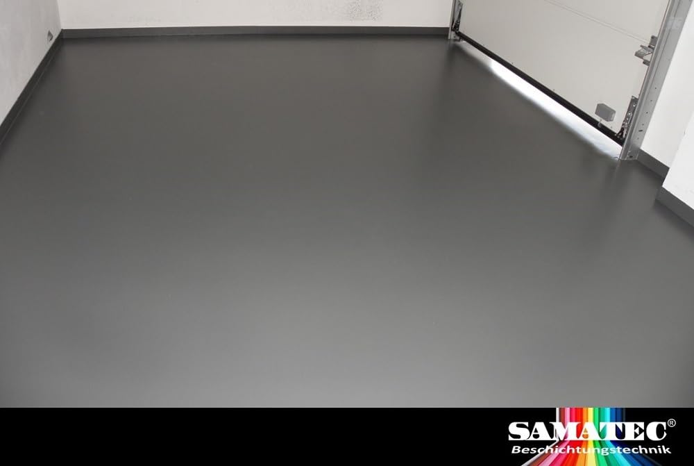 SamaPoxy BS98W Revêtement de sol en résine époxy 2K RAL 7015 gris ardoise 1 kg