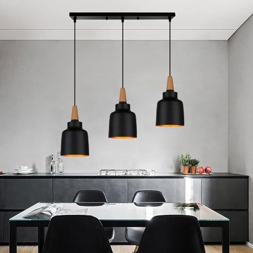 Lámpara colgante de isla de cocina moderna y dormitorio con cadena ajustable 6
