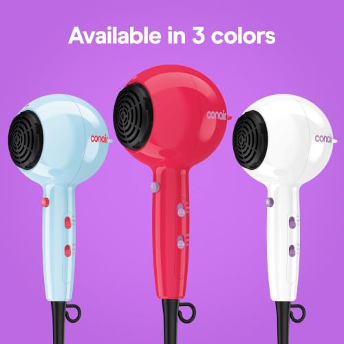 Conair Cake Pop Hair Dryer, Blow Dryer w/Diffuser & Concentrator, Pink - image 9