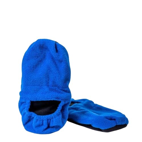 Decolores | Zapatillas Térmicas para Adulto 36-42 | Zapatillas Calentables en Microondas | Zapatos para Estar en Casa | Calzado Cómodo | Ideal para Regalo | Color Azul