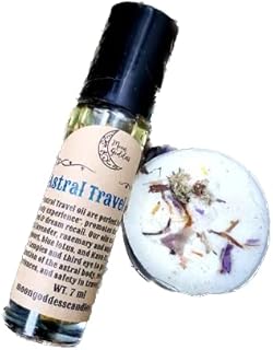 Astral Travel Oil - Lucid Dreaming - Spell Oil - Magic Oil - Ritual Oil - Handmade Spiritual Oil - Astral Travel & Projection - Journey Oil