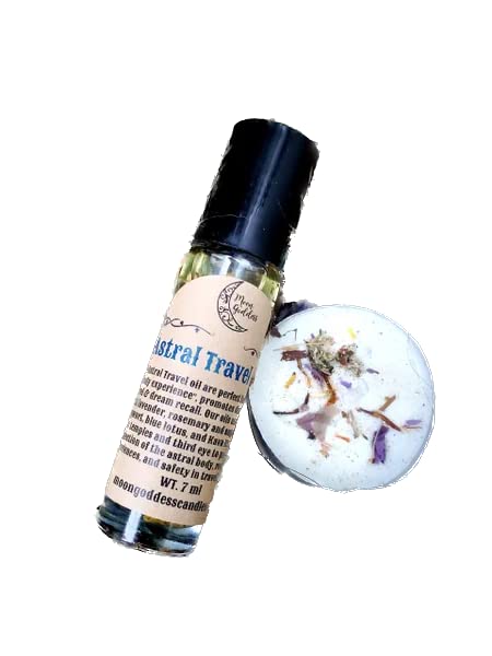 Astral Travel Oil - Lucid Dreaming - Spell Oil - Magic Oil - Ritual Oil - Handmade Spiritual Oil - Astral Travel & Projection - Journey Oil