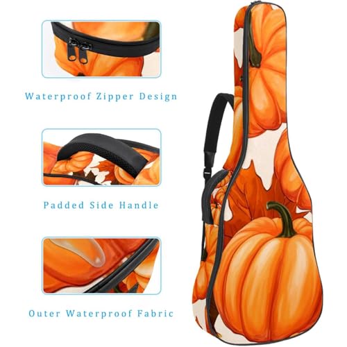 Sac pour guitare avec plusieurs poches et protection éponge intégrée