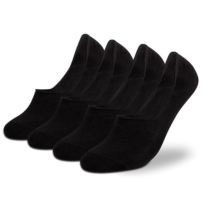 Low Cut No Show Loafer Socks For Men Combo,Breathable, Anti Odour & Moisture Absorbent Cotton with Anti Slip Grip,Socks For Summer (Pack of 4)-image-39
