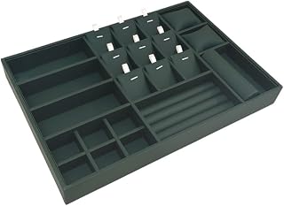 Jewelry Organizer Trays - Versatile Storage for Earrings, Bracelets, Necklaces, Rings & Accessories - Elegant Display Case for Home Organization & Décor