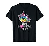 ¿Buscas un regalo divertido para embarazadas o madres de bebés pequeños? Consigue este divertido motivo de donuts con la frase Yo como donuts para dos.