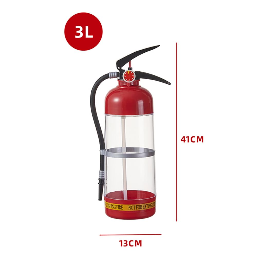 Macchina Birra Party Dispenser Birra 3 Litri A Pressione - Estintore Creativo Per Vino E Cocktail Contenitore Vino Cocktail - 7