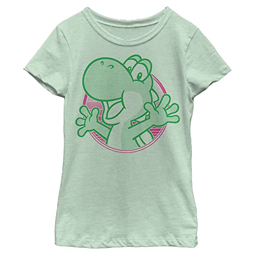 Nintendo Girl's Neon Yoshi T-Shirt
