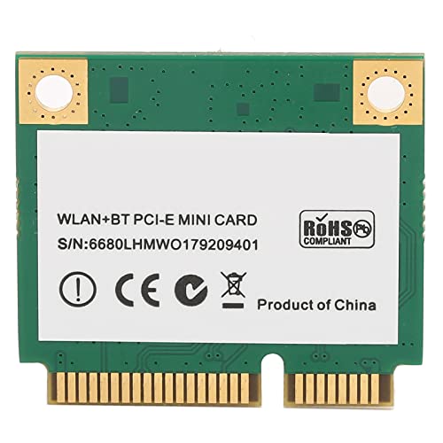 Tarjeta WiFi 6 de Banda Dual 3000 Mbps, Adaptador de Red Mini PCI E con Bluetooth 5.1, MU-MIMO, 2.4 GHz / 5 GHz miniatura 5