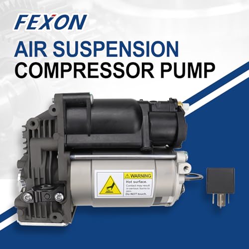 Image of Air Suspension Compressor Pump Compatible with Mercedes-Benz W221 CL216 S350 S400 S450 S550 S600 S63 AMG Mercedes ML GL class W166 X166 2007-2012 Replaces 2213201604 2213200704 A1663200104