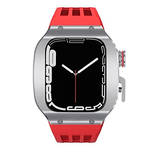 Kit Modification Bracelet Caoutchouc Apple Watch Titane : Un Look Unique