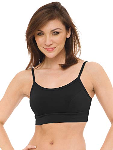 Blue Canoe Organic Cotton No Wire Comfort/Yoga Bra Black