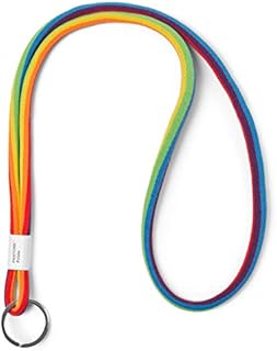 Pantone Design Long, Key Chain for Hanging, Robust, Pride Colours, Nylon Metal, Lang