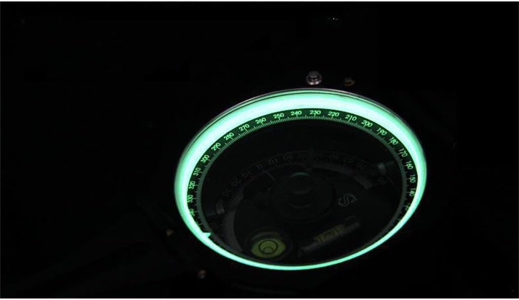 Outdoor Professional Geological Compass Instrument Multi-Functional North Needle Clamshell