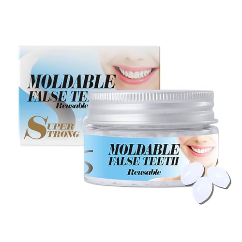 Temporäre Zahnreparaturperlen, Zahnfüllung Reparatur Kit, Zahnreparatur Perlen für Fixierung Füllung Fehlende Gebrochene Zähne, Zahnersatz Provisorischer, Formbare Gefälschte Zähne Zahnfüllmaterial