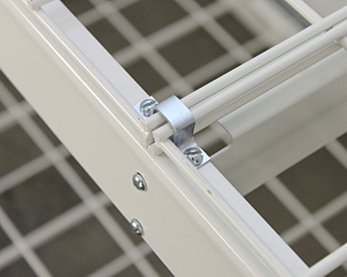 Saferacks Garage Shelving Unit - Storage Shelf That Holds 500 Pounds Per Shelf Rack - All Steel Shelves For Storage - Easy To Assemble Shelving Storage, Garage Shelf, White (24" X 92" X 84") #TOP6