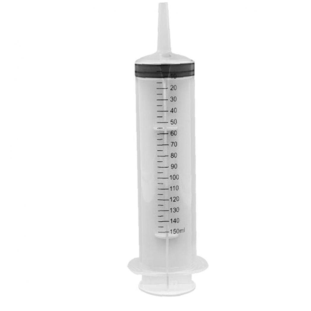 150ml Reusable Large Syringe Plastic Hydroponics Nutrient Measuring Syringe Kitchen Craft Meat Injector Tools