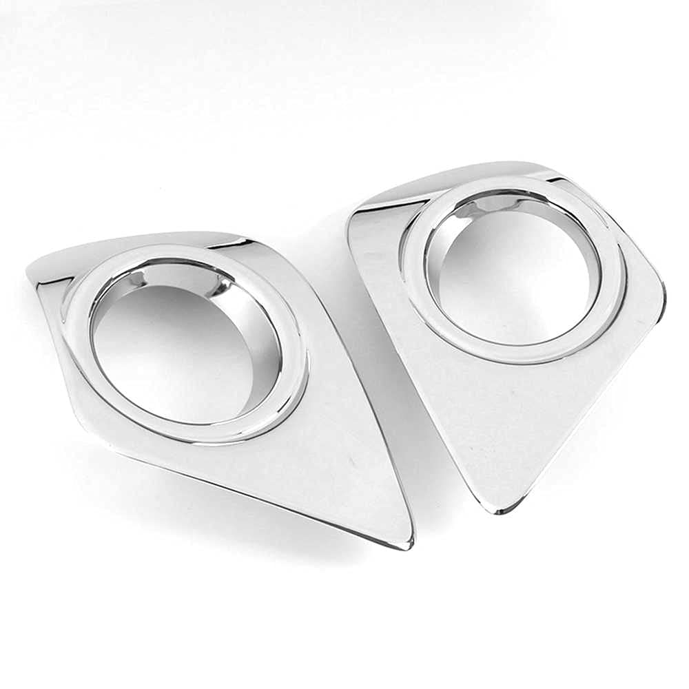 BEKweCar Front Fog Lamp Frame Decoration Cover,Fit for Dodge Cooway 2013