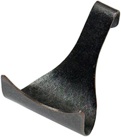 BH04789 FB Bronze Plated Picture Rail Hanging Moulding Hooks - Pack of 20
