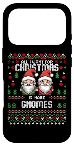 More Garden Gnomes Christmas �X���N���X�}�X�Z�[�^�[ �X�}�z�P�[�X iPhone 17 Pro �p