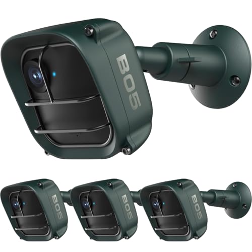 Image of Gcioii Wall Mount Grill Cover for Blink Outdoor 4, Weatherproof Protective and 360 Degree Adjustable Mount for Blink Outdoor 4th Gen Security Camera (3 Pack Green, Camera are Not Included)