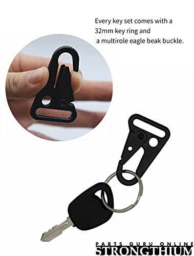 Strongthium Gy20680 140403 Replacement Key For John Deere Craftsman Husqvarna Poulan Riding Mower Tractor #TOP1