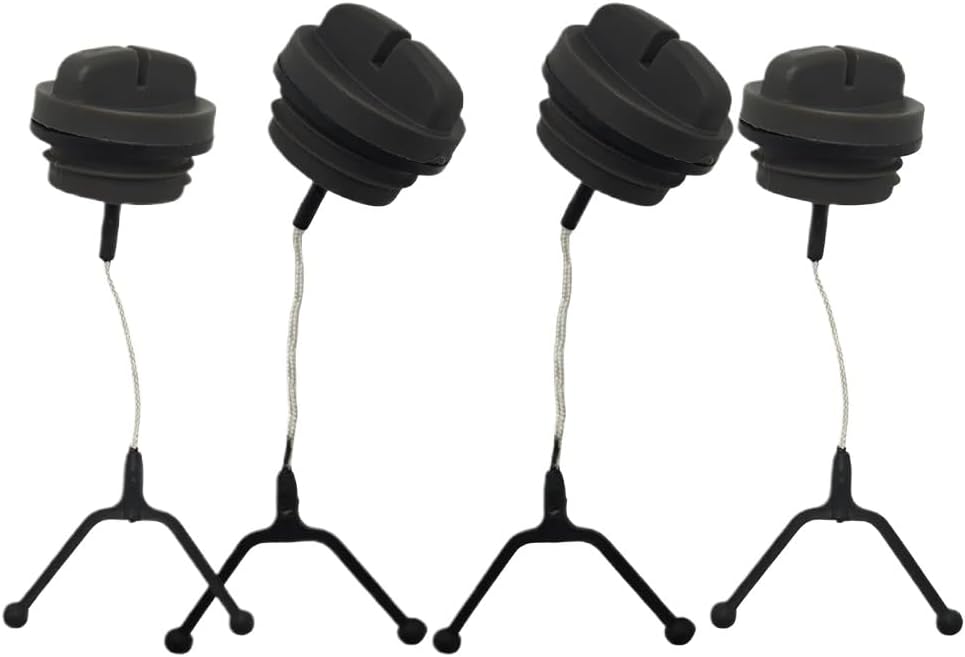 2 Set Replacement Fuel Oil Tank Cap Compatible With 340 345 346XP 350 353 Chain Saw Models Fits Various Chainsaw Types