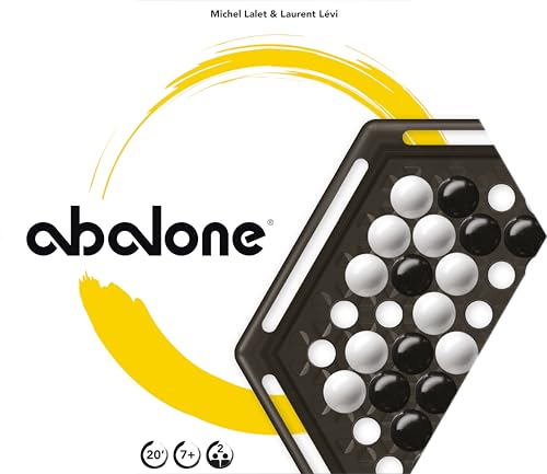 Asmodee, Abalone, Familienspiel, Strategiespiel, 2 Spieler, Ab 7+ Jahren, 20+ Minuten, Deutsch