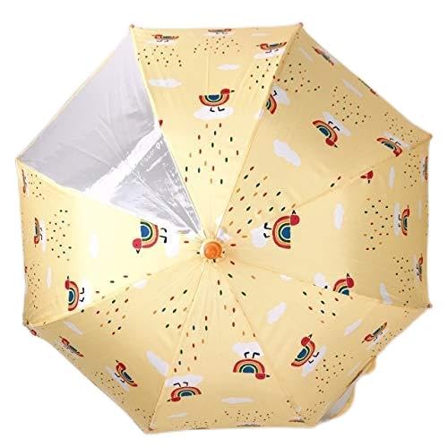Parapluie enfants transparent avec dôme de protection solaire