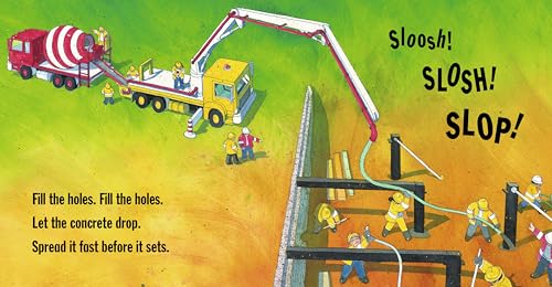 Construction: (A Rhyming Construction Book with Trucks, Machines, and Noisy Vehicles on a Job Site for Babies, Toddlers, Preschoolers, and Kids Ages 2-5) (Construction Crew)