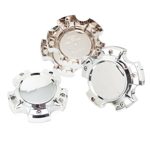 DewFlew 4Pcs Wheel Center Caps for 2007-2020 Tundra Wheel Rim 150.4mm(5.92in) Chrome Hub Cap, Replacement 881C20 89-9598C 881C01 S1204-06 Wheel Cover by DewFlew - Image 2
