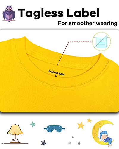 Image of DAUGHTER QUEEN Monster Truck Pajamas for Boys Toddler Kids Cotton Long Sleeve Pjs 3T Child Pj Sets Jammies Sleepwear Clothes Size 3 Years Pajama Shirts Pants Tops