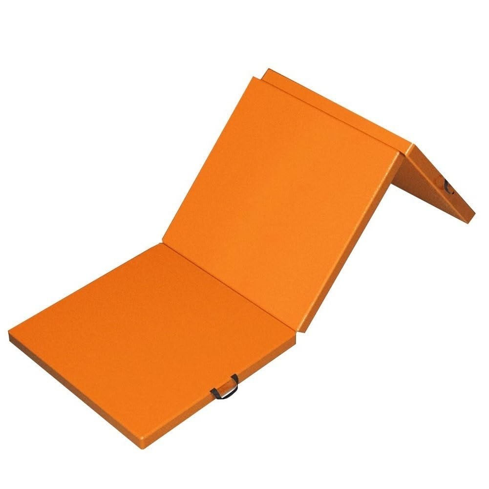LXHELIVERY Folding Home Fitness Exercise Mat -Tri-Fold Thick Gym Mat Tumbling Mat -with Carrying Handles for Home Workout