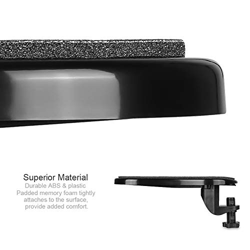 PRETTY SEE Computer Arm Rest Support for Desk and Chair, Sturdy Mouse Arm Rest, Desk Extender for Computer, for Home& Office - Thumbnail 3