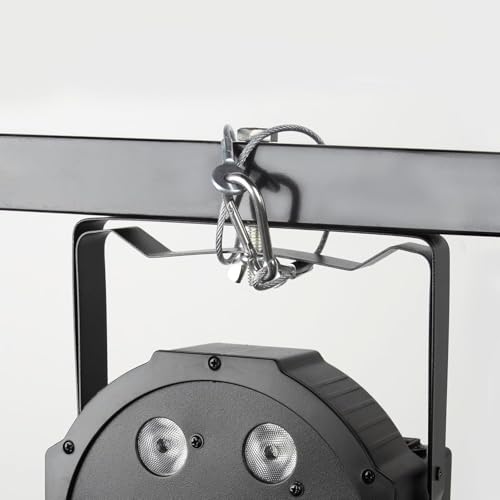 TSSS 10 Stk Sicherheit Edelstahl Seil Strick 30 Zentimeter Länge 66 Pfund Tragfähigkeit Stahlseil Leine Stage Light Safety Cables für Bühnenbeleuchtung Disco-Beleuchtung