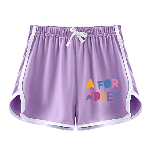 Adley Prints Girls Pyjama Sets YouTube Gamer Merch Fashion Comfortable Shorts and Tops Tracksuits
