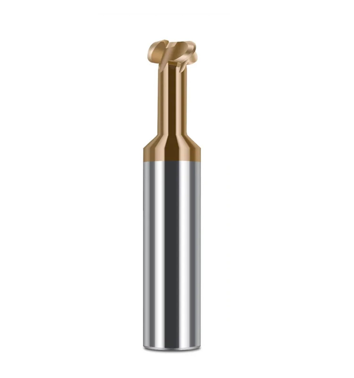 T-Schlitz Endmühle, HRC60-beschichtetes T-Nut-Radius-Schaftfräsen, 3 mm – 20 mm, Vollhartmetall, 1 Stück