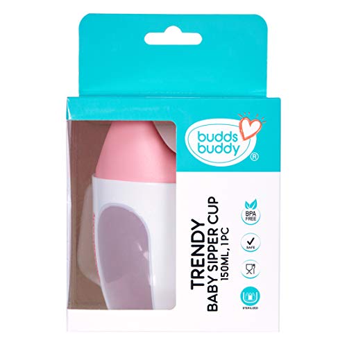 Image of BuddsBuddy Trendy Baby Training Sipper Cup,150ml, BB7216 (Pink)