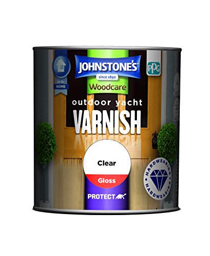 Johnstones Woodcare Outdoor Yacht Varnish - Clear 250ml