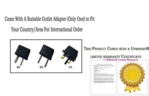 UPBRIGHT 12V AC/DC Adapter for Novostella UT33322-RGB LED Light Strip - 2A 24W Power Supply