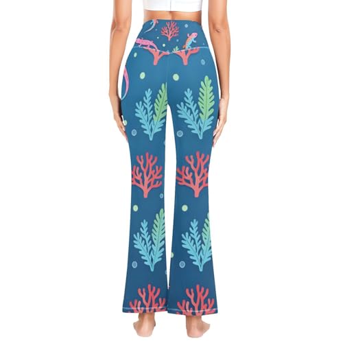 Legging yoga femme à motif reptile coloré pour style décontracté