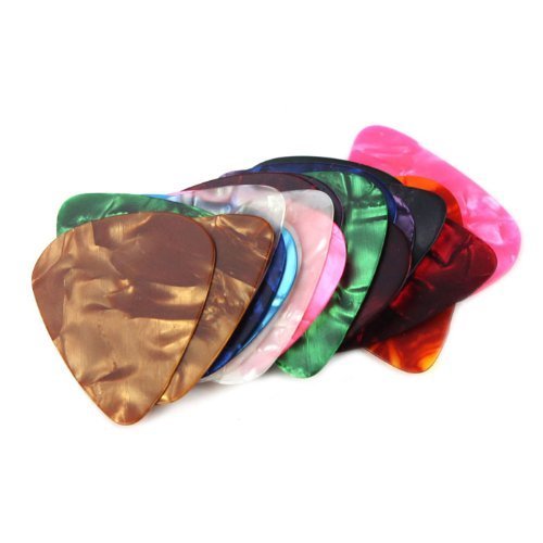 Musiclily 0,7mm Pearloid Médiators Medium pour Guitare ou Basse,Couleur Aléatoire (20 Pièces) - Les Beatles, Paul McCartney, John Lennon, RIngo Starr, George Harrison Musiclily 0,7mm Pearloid Médiators Medium pour Guitare ou Basse,Couleur Aléatoire (20 Pièces) – Image 3