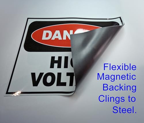 Autocollant Danger High Voltage pour sécuriser les zones électriques extérieures