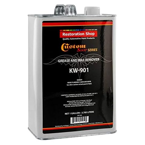 Custom Shop Restoration KW901 - Automotive Grease and Wax Remover Surface Prep Cleaner for before Automobile Painting and all Painting Projects (Gallon) Cover