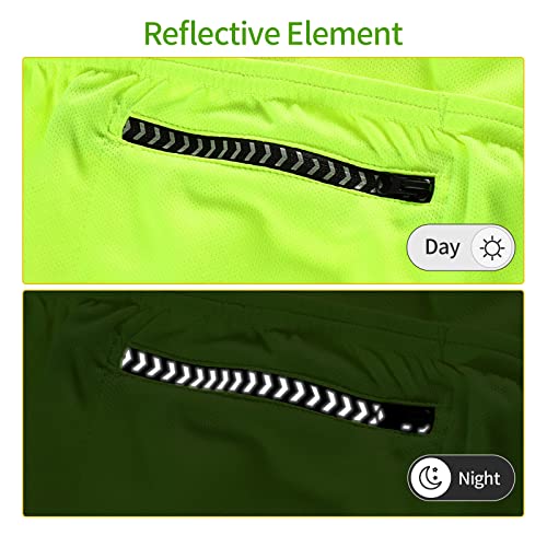 image for BERGRISAR Men's Basic Cycling Jerseys Short Sleeves Mountain Bike Bicy