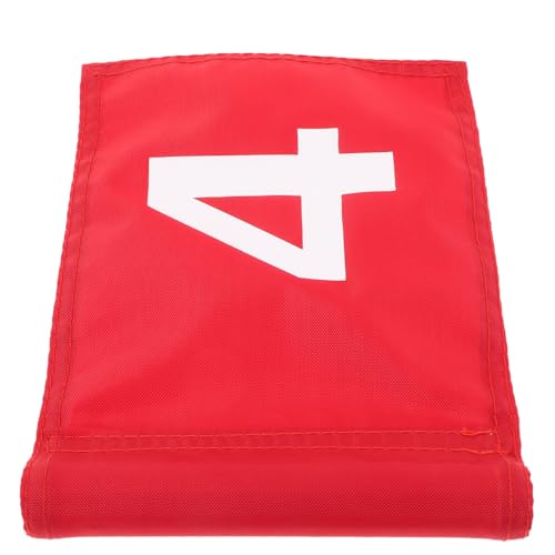 BRIGHTFUFU Numbered Golfing Flag Green Training Aid for Golfing Practice Compact and Portable