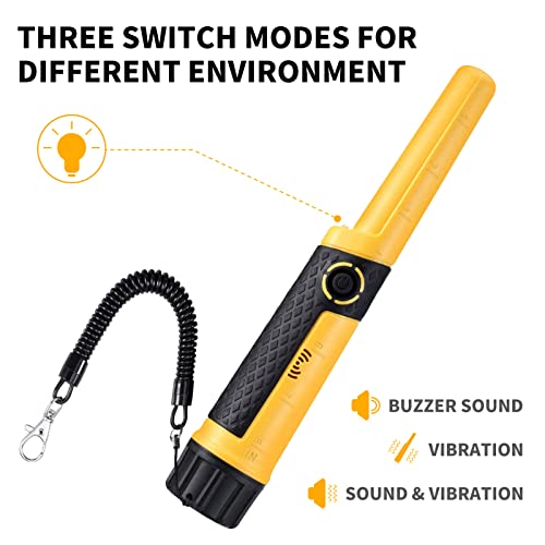 Sakobs METAL DETECTOR POINPINTER Metal Detector Pinpointer Wand: 5 Inch Detection Depth thumb #3