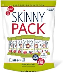 SkinnyPop Popcorn, Gluten Free, Dairy Free, Non-GMO, Healthy Snacks, Skinny Pop Original Popcorn Sna